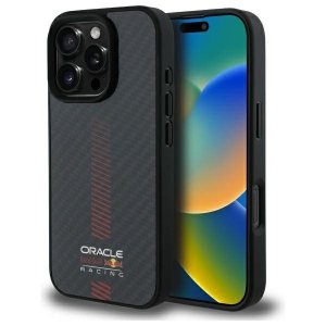 Red Bull RBHMP16X24CFGSMK iPhone 16 Pro  Max 6.9 hardcase czarny/black Carbon Fiber Power Bar MagSafe