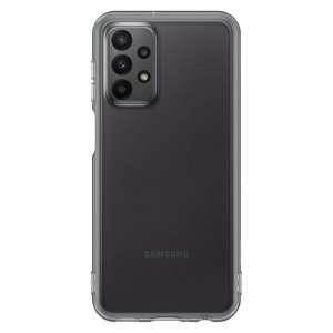 Etui Samsung EF-QA235TBEGWW A23 5G A235 czarny/black Soft Clear Cover