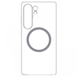 Etui Samsung Clear Magnet do Galaxy S25  Ultra przezroczysty