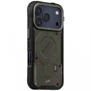 Etui Skinarma Vigor MagSafe do iPhone 17 Pro zielony