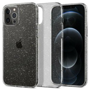 Spigen Liquid Crystal Glitter iPhone 12/ 12 Pro 6,1 ACS01698 Clear