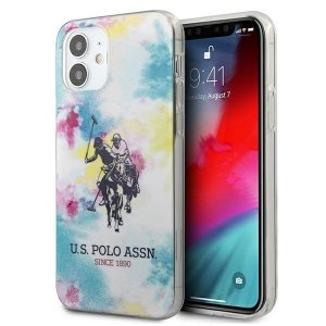 US Polo USHCP12SPCUSML iPhone 12 mini 5,4 multicolor Tie & Dye Collection