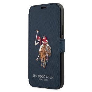 US Polo USFLBKP12MPUGFLNV iPhone 12/12 Pro 6,1 granatowy/navy book Polo Embroidery Collection