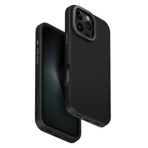 UNIQ etui Keva Max iPhone 16 Pro Max6.9 Magclick Charging czarny/carbon black