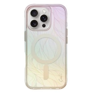 UNIQ etui Coehl Willow iPhone 16 Pro Max 6.9 Magnetic Charging opal/iridescent