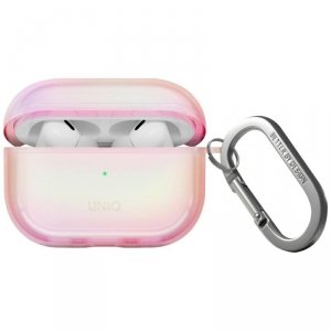 Etui UNIQ Iridescia do AirPods Pro 2     Hang Case pink prism