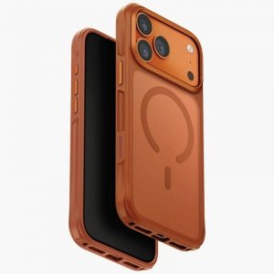 Etui UNIQ Veren do iPhone 17 Pro         Magclick Charging pomarańczowy