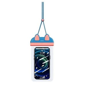 USAMS Etui wodoodporne 7 YD010niebiesko-różowy/blue pink FSD1001