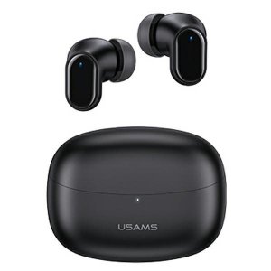 USAMS Słuchawki Bluetooth 5.1 TWS BH series bezprzewodowe czarny/black BHUBH01