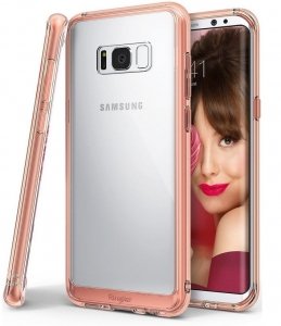 Ringke Fusion Etui Case - Samsung S8+ (PLUS) - różowy