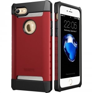 ESR Pin on 7 - Pancerne etui do iPhone 7 / 8 red