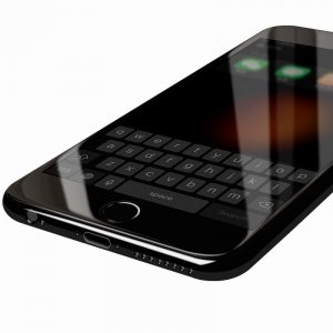 HardGlass MAX 5D - Szkło Hartowane na cały ekran do Apple iPhone 6 PLUS 6S PLUS (5,5) kolor czarny