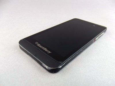 Blackberry - ORYGINALNY DOTYK WYŚWIETLACZ LCD RAMKA - BLACKBERRY Z10 4G (czarny)