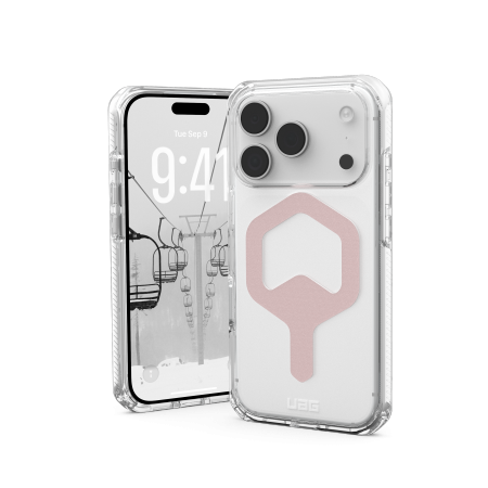 UAG Plyo MagSafe - etui do iPhone 17 Pro kompatybilne z MagSafe (ice / rose gold)