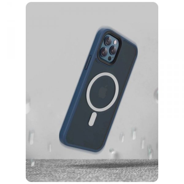 ETUI PLECKI CASE NAKŁADKA TECH-PROTECT  MAGMAT MAGSAFE IPHONE 12 / 12 PRO MATTE BLACK
