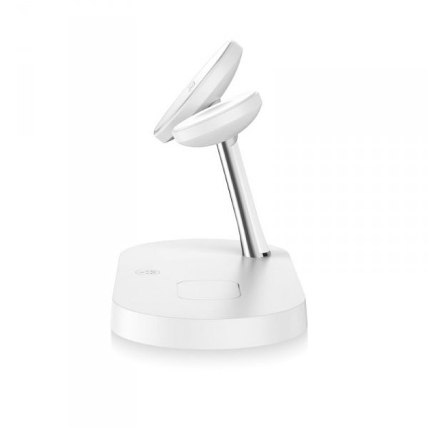 TECH-PROTECT A12 3IN1 MAGNETIC MAGSAFE WIRELESS CHARGER WHITE