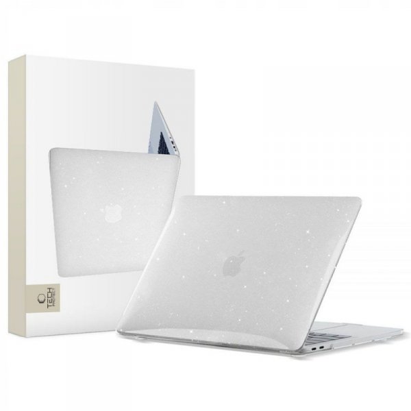 TECH-PROTECT SMARTSHELL MACBOOK AIR 13 2018-2020 GLITTER CLEAR