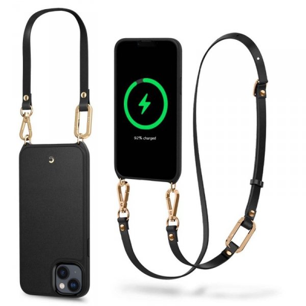 ETUI SPIGEN  CYRILL CLASSIC CHARM MAG MAGSAFE IPHONE 14 PLUS / 15 PLUS BLACK