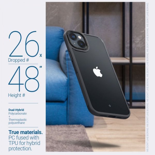 CASEOLOGY SKYFALL IPHONE 14 PLUS / 15 PLUS MATTE BLACK