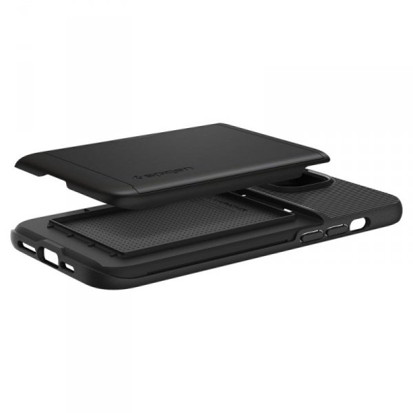 ETUI SPIGEN  SLIM ARMOR CS IPHONE 14 PLUS / 15 PLUS BLACK