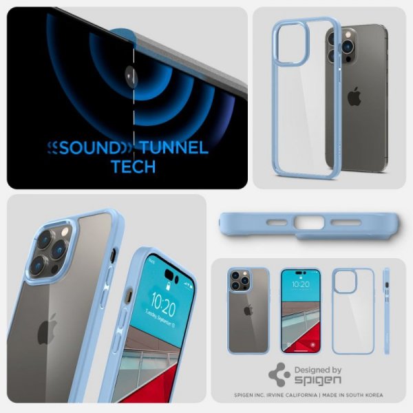 SPIGEN ULTRA HYBRID IPHONE 14 PRO MAX SIERRA BLUE