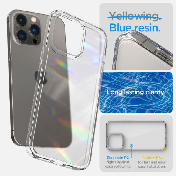 ETUI SPIGEN  ULTRA HYBRID IPHONE 14 PRO FROST CLEAR
