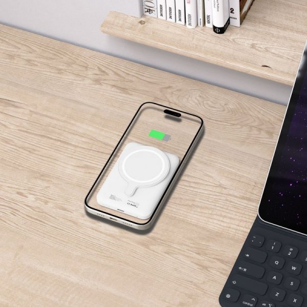 TECH-PROTECT PB10 LIFEMAG MAGSAFE POWER BANK 5000MAH WHITE
