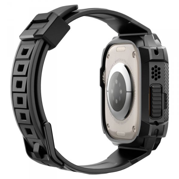 ETUI SPIGEN  RUGGED ARMOR ”PRO” APPLE WATCH ULTRA 1 / 2 (49 MM) BLACK