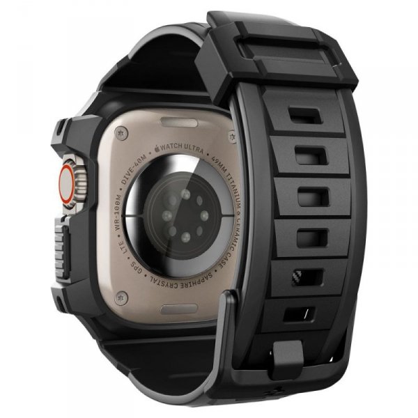 ETUI SPIGEN  RUGGED ARMOR ”PRO” APPLE WATCH ULTRA 1 / 2 (49 MM) BLACK