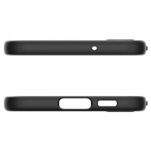 ETUI SPIGEN  LIQUID AIR GALAXY S23+ PLUS MATTE BLACK