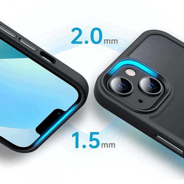 ETUI PLECKI CASE NAKŁADKA TECH-PROTECT  MAGMAT MAGSAFE IPHONE 12 / 12 PRO MATTE NAVY
