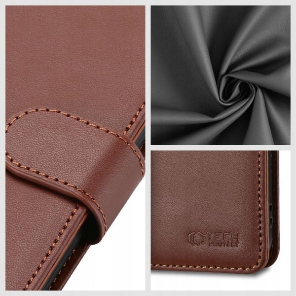OTWIERANE KSIĄŻKOWE ETUI FUTERAŁ TECH-PROTECT  WALLET XIAOMI REDMI 12C BLACK