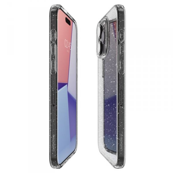 ETUI SPIGEN  LIQUID CRYSTAL IPHONE 15 PRO MAX GLITTER CRYSTAL