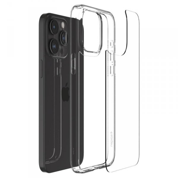 ETUI SPIGEN  AIRSKIN HYBRID IPHONE 15 PRO CRYSTAL CLEAR