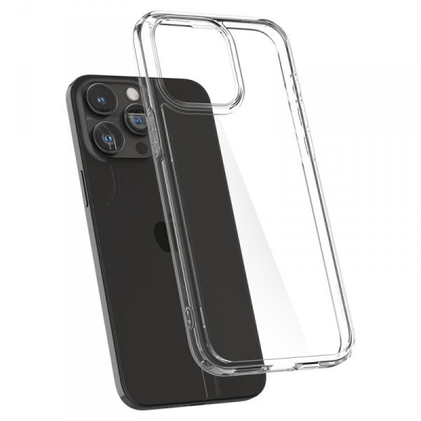 ETUI SPIGEN  ULTRA HYBRID IPHONE 15 PRO CRYSTAL CLEAR