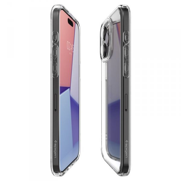 ETUI SPIGEN  ULTRA HYBRID IPHONE 15 PRO CRYSTAL CLEAR