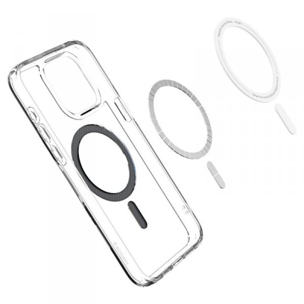 ETUI SPIGEN  ULTRA HYBRID MAG MAGSAFE IPHONE 15 PRO CARBON FIBER