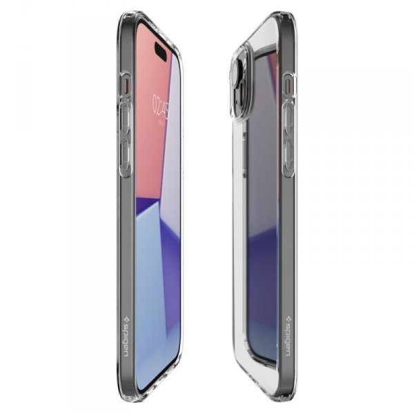 ETUI SPIGEN  LIQUID CRYSTAL IPHONE 15 CRYSTAL CLEAR