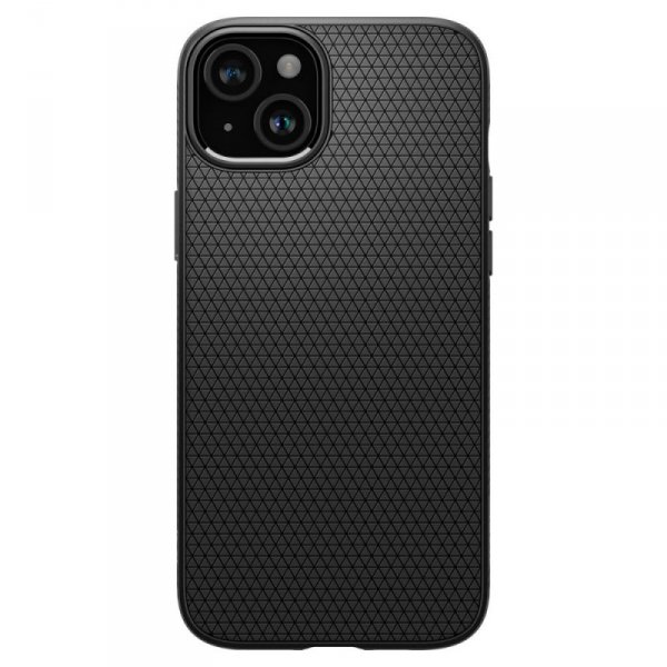 ETUI SPIGEN  LIQUID AIR IPHONE 15 MATTE BLACK