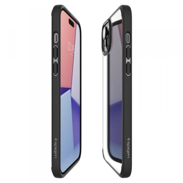 ETUI SPIGEN  ULTRA HYBRID IPHONE 15 MATTE BLACK