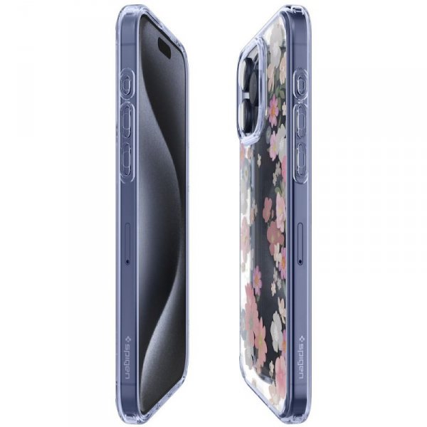 ETUI SPIGEN  ULTRA HYBRID IPHONE 15 PRO BLOSSOM