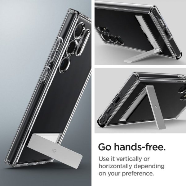 ETUI SPIGEN  ULTRA HYBRID ”S” GALAXY S24 ULTRA CRYSTAL CLEAR