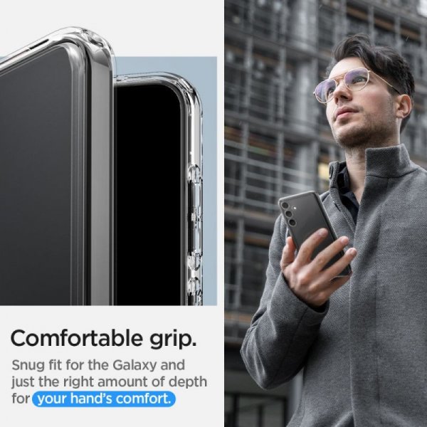 ETUI SPIGEN  ULTRA HYBRID GALAXY S24 CRYSTAL CLEAR