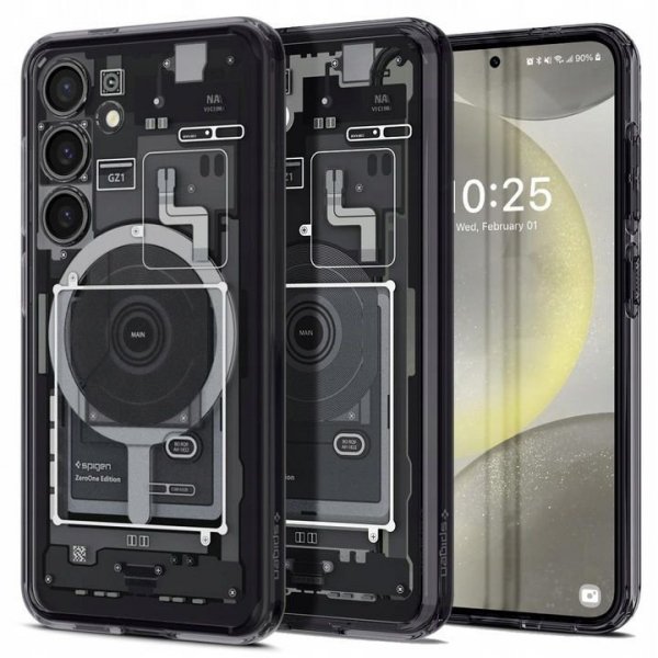ETUI SPIGEN  ULTRA HYBRID ONETAP RING MAGSAFE GALAXY S24 ZERO ONE