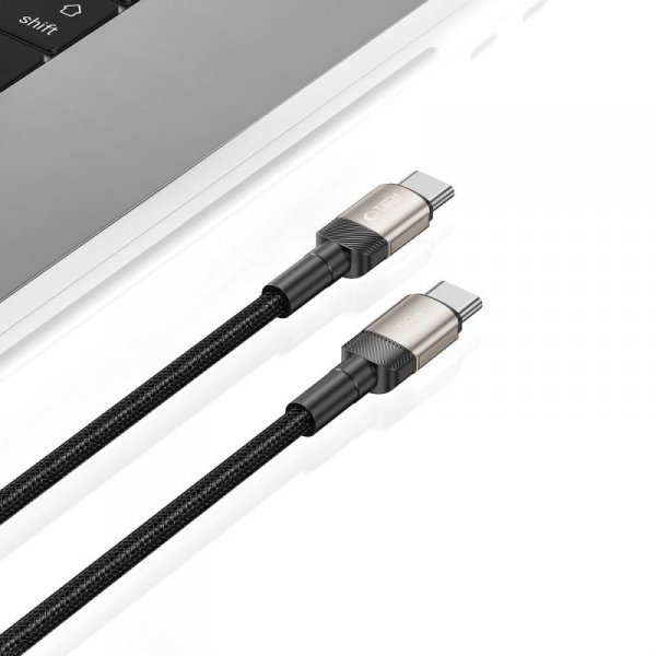 TECH-PROTECT ULTRABOOST EVO TYPE-C KABEL  PD100W/5A 100CM TITANIUM