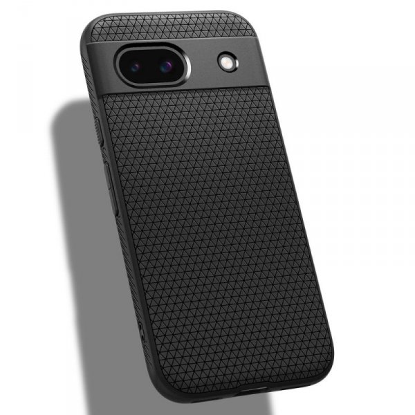 ETUI SPIGEN  LIQUID AIR GOOGLE PIXEL 8A MATTE BLACK