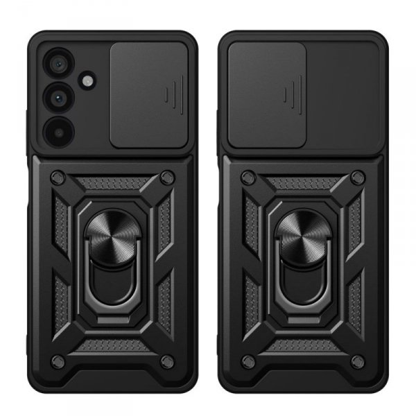 ETUI PANCERNE ETUI PLECKI NAKŁADKA CASE TECH-PROTECT   CAMSHIELD PRO SAMSUNG GALAXY M55 5G BLACK