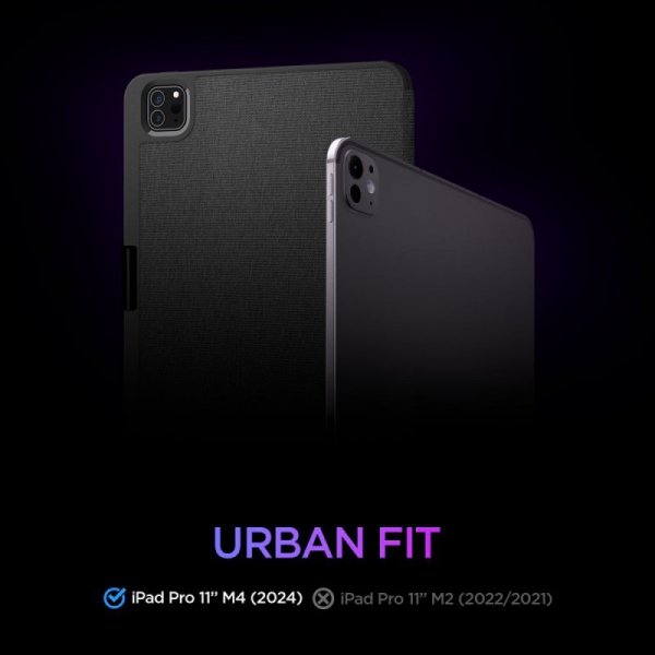 ETUI SPIGEN  URBAN FIT IPAD PRO 11 5 / 2024 BLACK