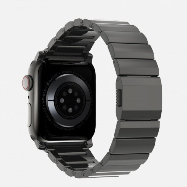 TECH-PROTECT STEELBAND APPLE WATCH 6 / 7 / 8 / 9 / 10 / SE / ULTRA 1 / 2 (44 / 45 / 46 / 49 MM) BLACK