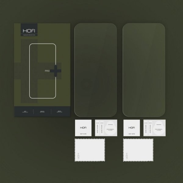 SZKŁO HARTOWANE HOFI GLASS PRO+ 2-PACK IPHONE 16 PRO CLEAR